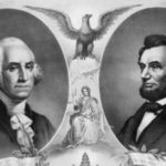Presidents Washington and Lincoln