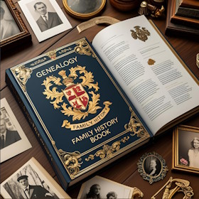 Family History Genealogy Book